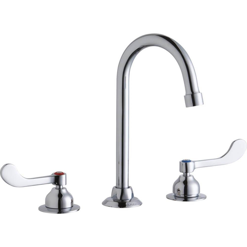 Elkay - DECK MNT WS, GN 5IN SPT, 1PC WRIST BLD HNDL, 4IN - Chrome