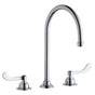 Elkay - DECK MNT WS, GN 8IN SPT, 1PC WRIST BLD HNDL, 4IN - Chrome