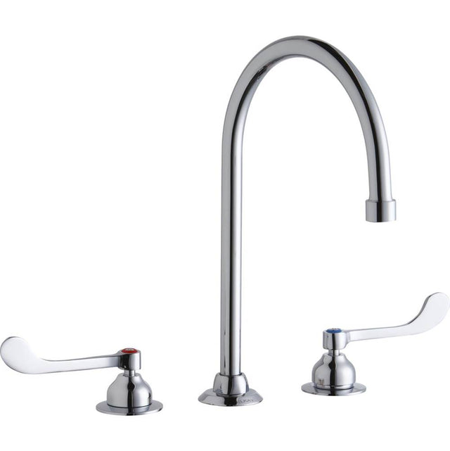 Elkay - DECK MNT WS, GN 8IN SPT, 1PC WRIST BLD HNDL, 6IN - Chrome