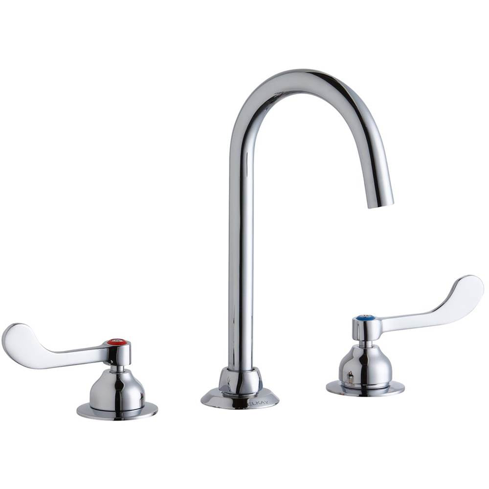 Elkay - DECK MNT WS, GN 5IN SPT, 1PC WRIST BLD HNDL, 4IN - Chrome