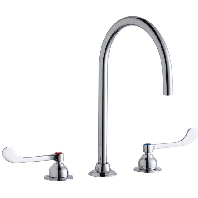 Elkay - DECK MNT WS, GN 8IN SPT, 1PC WRIST BLD HNDL, 6IN - Chrome