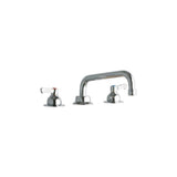 Elkay - DECK MNT WS, TUBE 8IN SPT, LVR HNDL, 2IN - Chrome