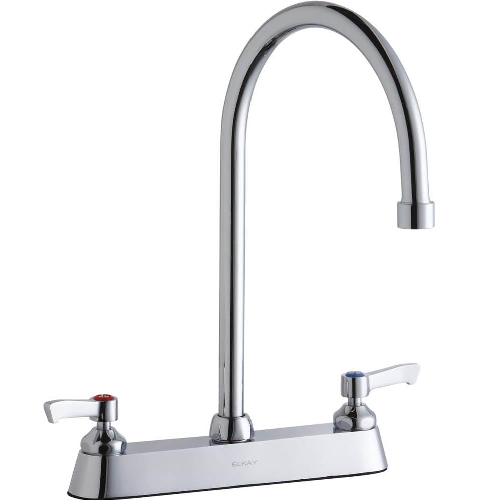 Elkay - DECK MNT CONCEAL WS, GN 8IN SPT, LVR HNDL, 2IN - Chrome