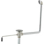 Elkay - 3-1/2'' Drain Fitting Rotary Lever Operated with Overflow - Polished Stainless Steel
