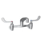 Elkay - WALL MNT 8IN, AT 8IN SPT, 1PC WRIST BLD HNDL, 4IN, SHUT OFF - Chrome