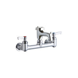 Elkay - WALL MNT 8IN, BUCKET HK POL 3IN SPT, LVR HNDL, 2IN, 1/2IN HW - Chrome