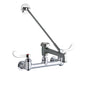 Elkay - WALL MNT 8IN, BUCKET HK 7IN SPT ROUGH, 1PC WRIST BLD HNDL, 4 - Chrome