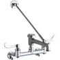 Elkay - WALL MNT 8IN, BUCKET HK 7IN SPT ROUGH, 1PC WRIST BLD HNDL, 4 - Chrome