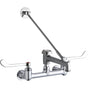 Elkay - WALL MNT 8IN, BUCKET HK 7IN SPT ROUGH, 1PC WRIST BLD HNDL, 6 - Chrome