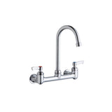 Elkay - WALL MNT 8IN, GN 5IN SPT, LVR HNDL, 2IN, 1/2IN HW - Chrome