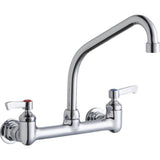 Elkay - WALL MNT 8IN, HA 8IN SPT, LVR HNDL, 2IN, 1/2IN HW - Chrome
