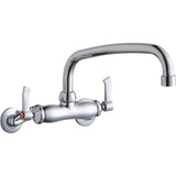 Elkay - WALL MNT 4IN, AT 10IN SPT, LVR HNDL, 2IN, 2IN HW - Chrome