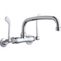 Elkay - WALL MNT 4IN, AT 10IN SPT, 1PC WRIST BLD HNDL, 6IN, 2IN HW - Chrome