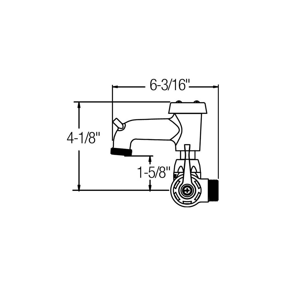WALL MNT 4IN, BUCKET HK POL 3IN SPT, LVR HNDL, 2IN, 2IN HW