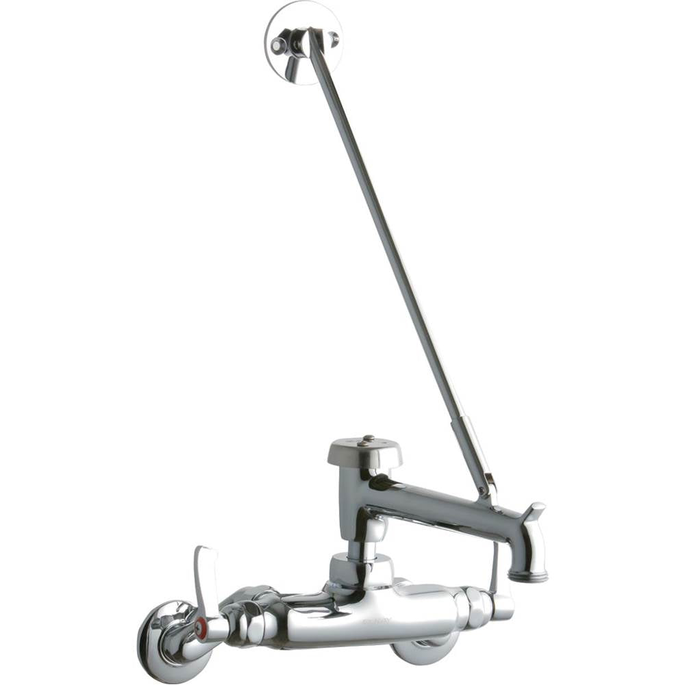 Elkay - WALL MNT 4IN, BUCKET HK POL 7IN SPT, LVR HNDL, 2IN, 2IN HW - Chrome