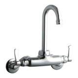 Elkay - WALL MNT 4IN, GN 4IN SPT, LVR HNDL, 2IN, 2IN HW - Chrome