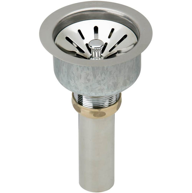 Elkay - Deluxe Drain 3-1/2'' Type 304 Stainless Steel Body - Chrome