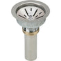 Elkay - Fireclay Deluxe Drain with Satin Finish 3-1/2'' Type 304 Stainless Steel Body - Satin