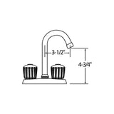 20 Gauge Stainless Steel 15'' x 15'' x 6.125'' Single Bowl Drop-in Bar/Prep Sink Kit