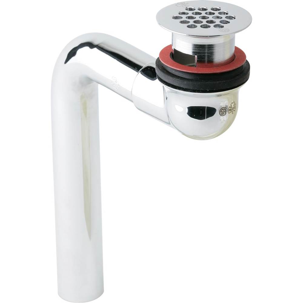 Elkay - Ekay 1-1/2'' or 1-5/8'' Drain Outlet Fitting Chrome Plated Brass and Elbow - Chrome