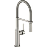 Elkay - SGL LVR SEMI-PRO FCT LS - Lustrous Steel