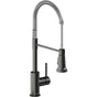 Elkay - SGL LVR SEMI-PRO FCT BKCR - Black Stainless and Chrome