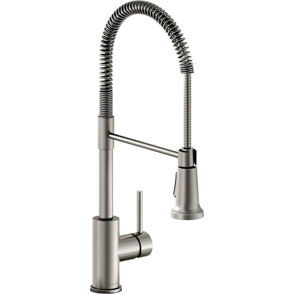 Elkay - SGL LVR SEMI-PRO FCT LS - Lustrous Steel