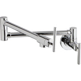 Elkay - Modern Pot Filler - Lustrous Steel - Lustrous Steel