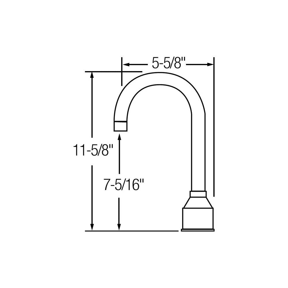 SENSOR DECK MOUNT WASH FAUCET