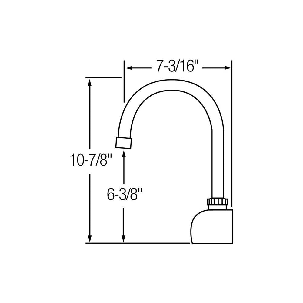 SENSOR WALL MOUNT WASH FAUCET