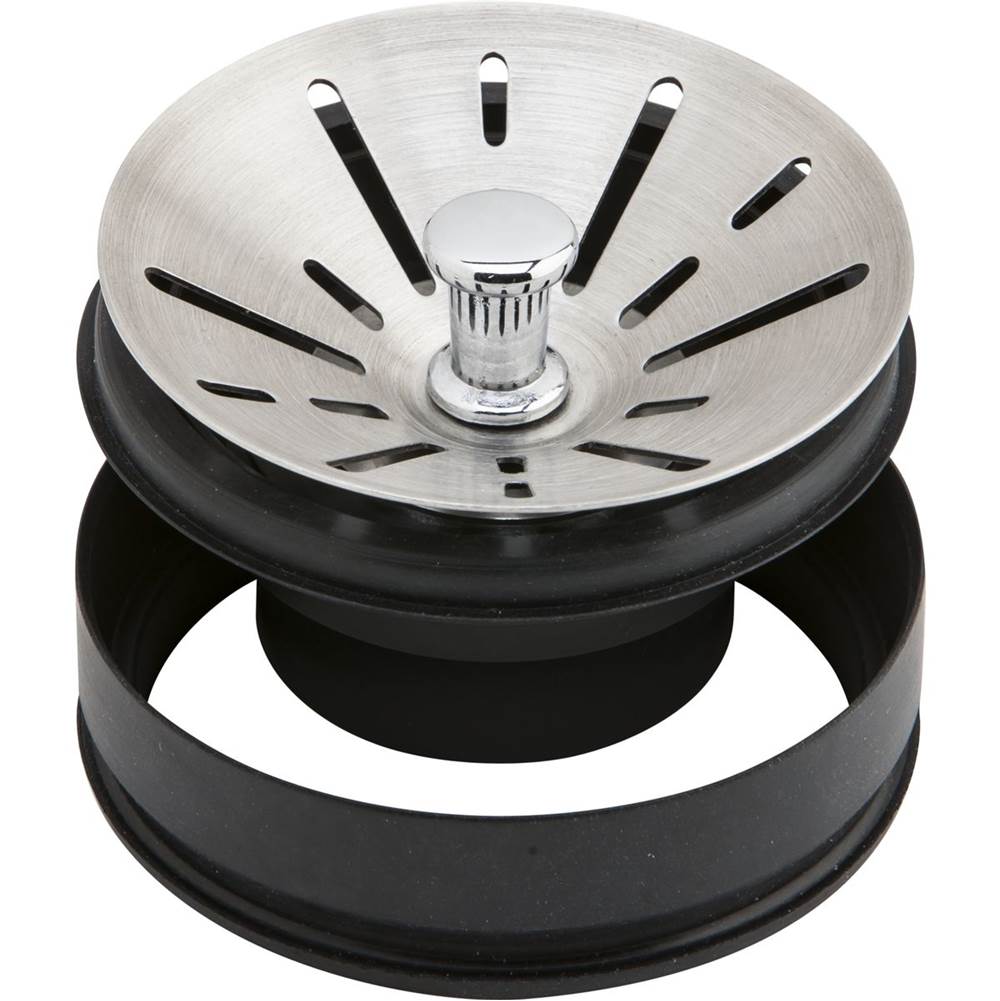 3-1/2'' Garbage Disposal Stopper / Strainer for use with Perfect Drain-Satin Finish