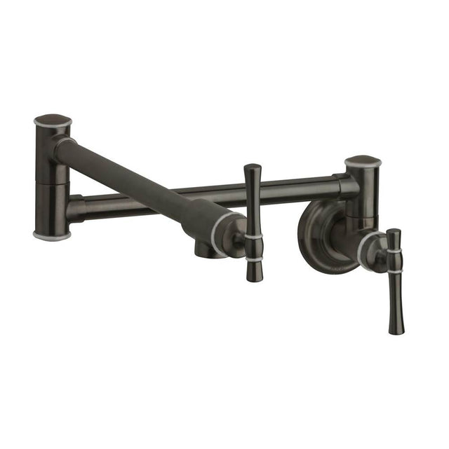Elkay - Traditional Pot Filler - Antique Steel - Antique Steel