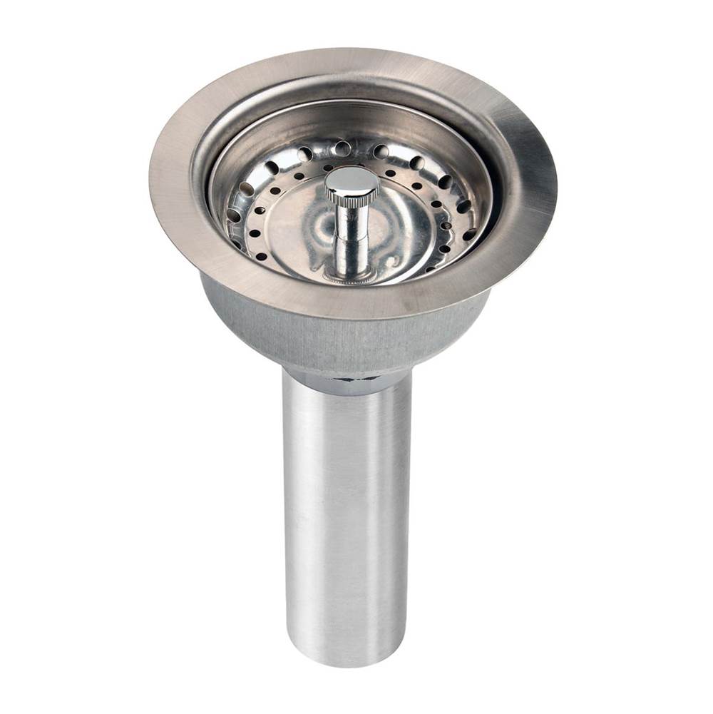 20 Gauge Stainless Steel 25'' x 17'' x 6.875'' Single Bowl Drop-in Sink Kit