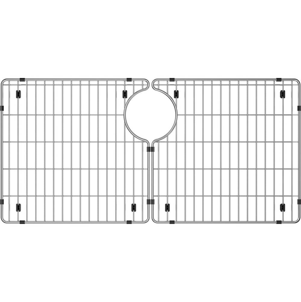 Stainless Steel 14-7/16'' x 29-15/16'' x 1-1/4'' Bottom Grid