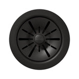 Quartz Perfect Drain Disposer Strainer and Flange - Black
