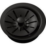Elkay - Quartz Perfect Drain Disposer Strainer and Flange - Black - Black