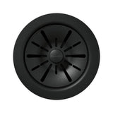 Quartz Perfect Drain Disposer Strainer and Flange - Black
