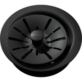 Elkay - Quartz Perfect Drain Disposer Strainer and Flange - Charcoal - Charcoal