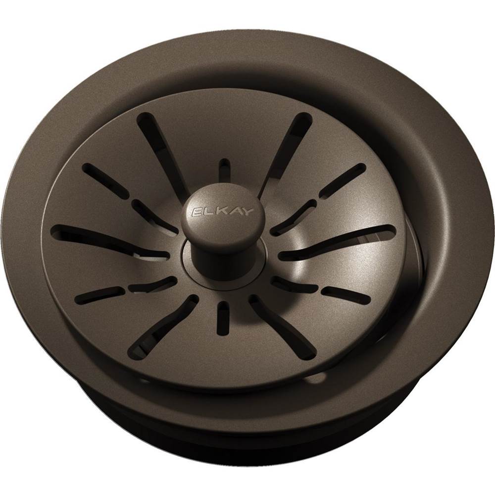 Elkay - Quartz Perfect Drain Disposer Strainer and Flange - Chestnut - Chestnut