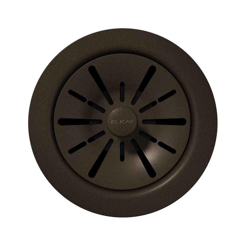 Quartz Perfect Drain Disposer Strainer and Flange - Black