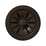 Quartz Perfect Drain Disposer Strainer and Flange - Black
