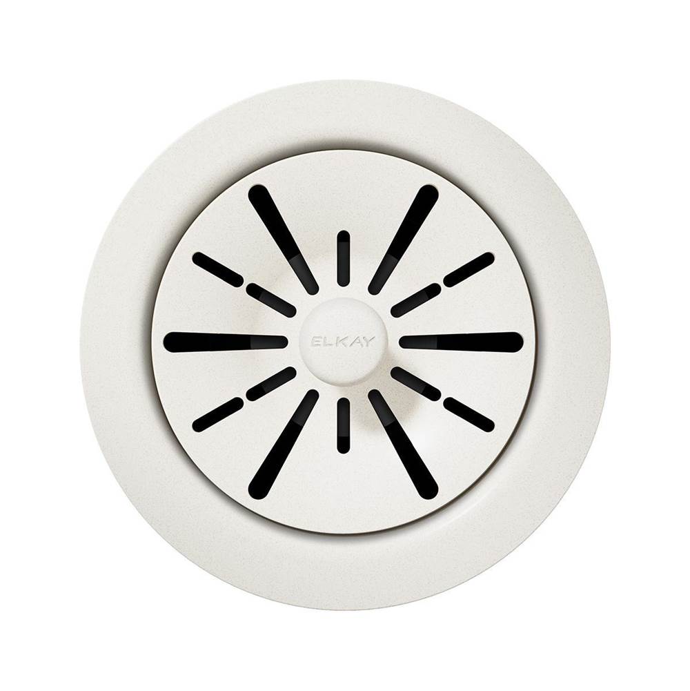 Quartz Perfect Drain Disposer Strainer and Flange - Black