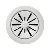 Quartz Perfect Drain Disposer Strainer and Flange - Black