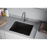 Quartz Perfect Drain Basket Strainer Only - Black