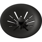 Elkay - Quartz Perfect Drain Basket Strainer Only - Black - Black