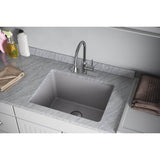 Quartz Perfect Drain Basket Strainer Only - Black