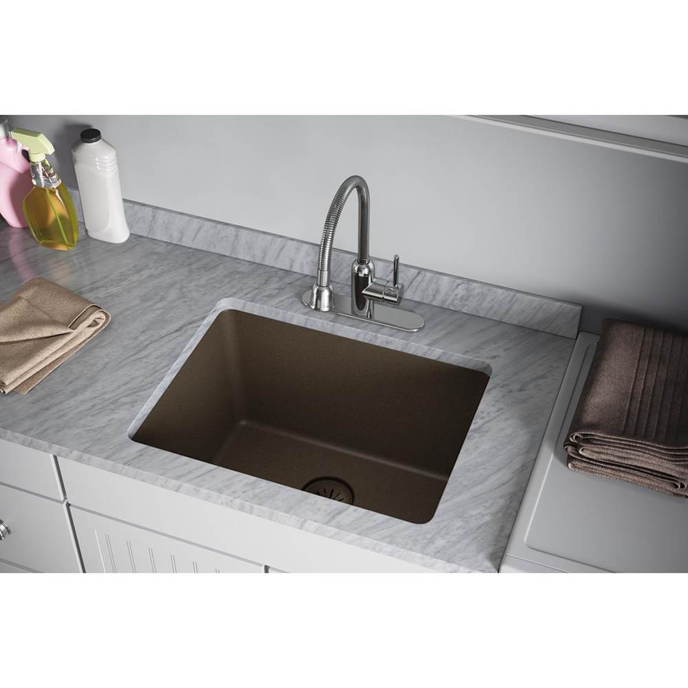 Quartz Perfect Drain Basket Strainer Only - Black