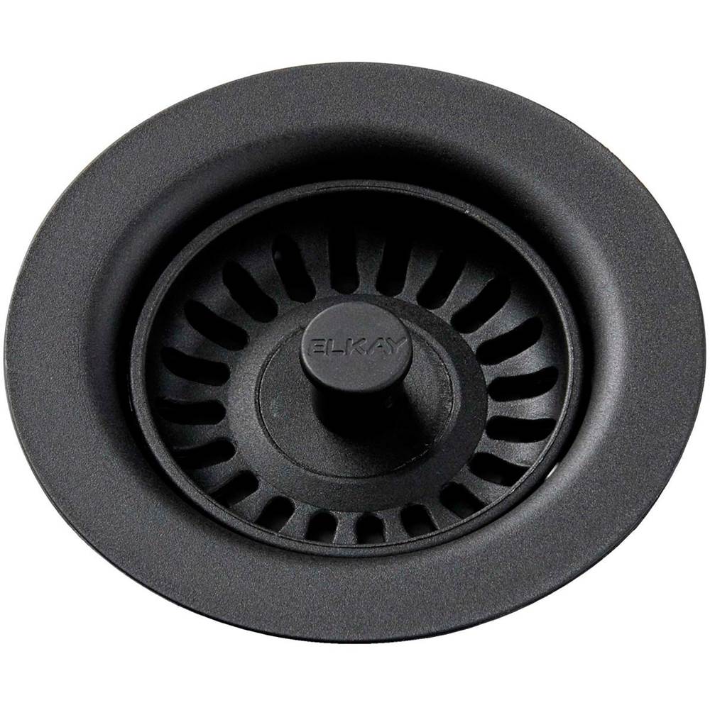 Elkay - STRAINER DRAIN FITTING - BLACK - Black