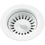 Elkay - STRAINER DRAIN FITTING - WHITE - White