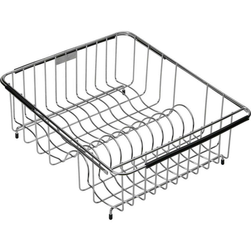 Elkay - Stainless Steel 15-3/8'' x 12-3/8'' x 5-7/16'' Rinsing Basket - Polished Stainless Steel